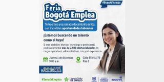 Empleo en Bogotá: hay 2.500 ofertas laborales en Feria Bogotá Emplea
