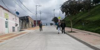 Distrito entregó vías y andenes al barrio San Rafael Sur Oriental