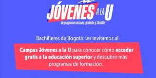 ¿Buscas una beca para estudiar en la universidad? Escucha este audio y postúlate Campus Jóvenes a la U este 2 de diciembre en la Plaza de los Artesanos