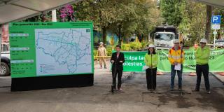 Alcaldía intensifica mantenimiento vial: 522 calles y 255 km-carril