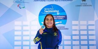 Sara Vargas fue elegida la mejor nadadora junior del mundo en el 2022