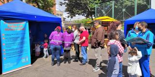 Balance de jornada de vacunación contra COVID e influenza en Bogotá 