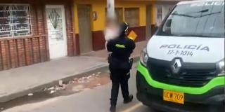 rescate de bebé en Bogotá