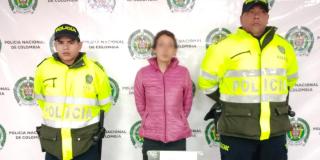 ¡A la cárcel! Video de la mujer capturada que hacía parte de 'Los camilos'