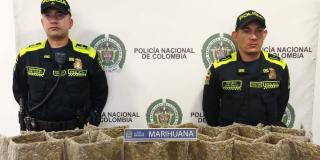 Incautan 12.665 gramos de marihuana escondidos en cajas en El Dorado