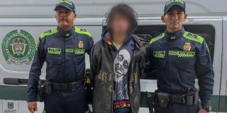 Policía de Bogotá capturó a alias Mechas por traficar estupefacientes