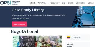 Bogotá Local has an innovative public management model based on a rigorous coord