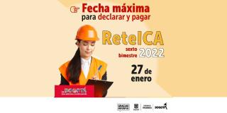 El próximo viernes 27 de enero vence plazo de pago impuesto ReteICA