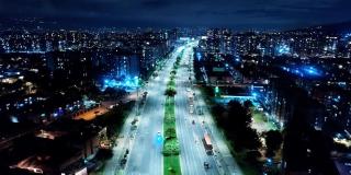 La av. Boyacá ya cuenta con alumbrado público 100 por ciento en luz blanca