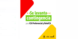 Se levanta contingencia para el pago de impuesto ICA y ReteICA 