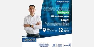 Ofertas de empleo en Bogotá este 2 y 3 de marzo en Suba y Teusaquillo 
