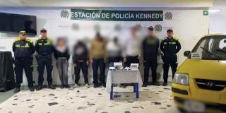 Cinco personas capturadas en Kennedy por hurto a pasajeros de un Sitp.