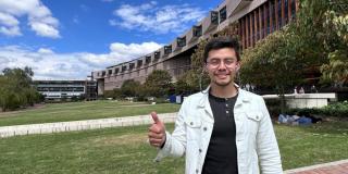 Miguel Ángel, un beneficiario de Parceros por Bogotá y Jóvenes a la U