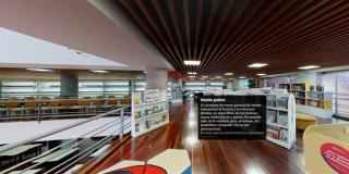 ¿Cuáles son la bibliotecas públicas de Bogotá con recorridos 3D? 