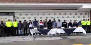 15 personas capturadas en operativos contra el multicrimen