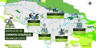 Programación de caminatas ecológicas en Bogotá para marzo de 2023 