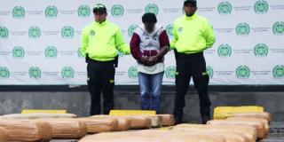 Alias Cate capturada y media tonelada de estupefacientes incautados