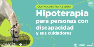 Sesiones de hipoterapia para personas con discpacidad en Chapinero