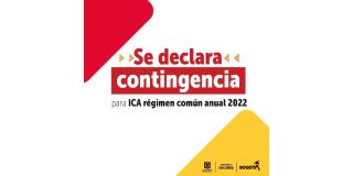 Nuevas fechas de pago de impuesto ICA régimen común anual 2022 