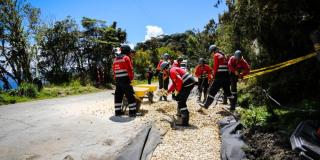 El IDU avanza en el mantenimiento de la malla vial rural de Bogotá