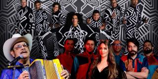 Artistas nacionales que estarán en el Festival Colombia al Parque 