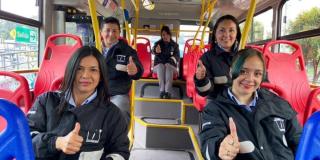 Distrito destaca participación de mujeres en el transporte en Bogotá