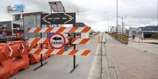 Compromisos para acelerar trabajos en el puente de la NQS con calle 13