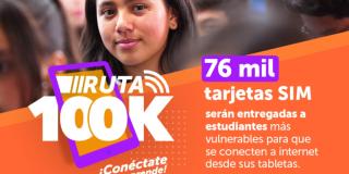 Entrega de tarjetas SIM a alumnos vulnerables para conexión a Internet