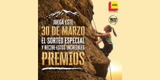 Lotería de Bogotá: sorteo especial de fin de mes 30 de marzo de 2023