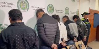 Policía frustró millonario hurto a mano armada en Bogotá: 5 capturados