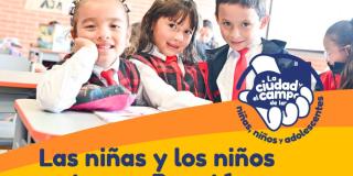 20 de abril: niñas, niños y adolescentes se toman Bogotá con sus ideas
