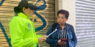 Ciudadana china capturada