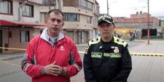 Secretario de Seguridad y Subcomandante de la MEBOG Hervert Benavidez