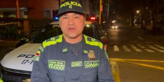 Delincuente abatido en Chapinero