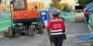 Inician trabajos de reconstrucción en vía del Ferrocarril en Fontibón