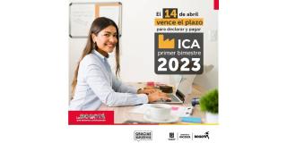 14 abril vence ICA primer bimestre de 2023 en Bogotá y medios de pago 