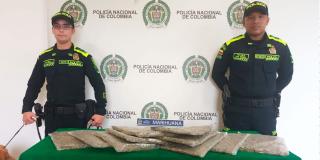 Perro policía olfateó 5.085 g de estupefaciente camuflado en El Dorado