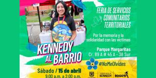 No te pierdas la feria de servicios 'Kennedy al Barrio' este sábado 15