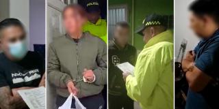 Cayeron 4 bandas por hurtar en casas: 'arañas', 'grullas' y más