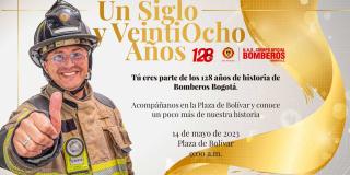 Bomberos celebrará su aniversario 128 con recorrido ¡14 de mayo!