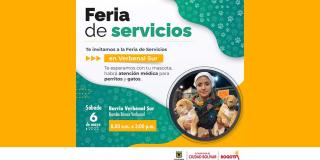 Lleva tu mascota a la feria de servicios en C. Bolívar este 6 de mayo