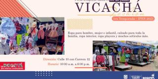 Moda y más en la feria Vicachá Fashion 1ª temporada a San Victorino