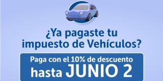 Impuesto de vehículos: 10% de descuento pagando antes del 2 junio