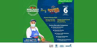 Mercados Campesinos se unen al Fritanga Fest este sábado 6 de mayo