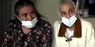 Los relevos de Sec. de Salud ayudan a Shirley a cuidar a su mamá Los relevos de Sec. de Salud ayudan a Shirley a cuidar a su mamá