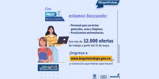 ¡Hay más de 12 mil ofertas de empleo en Bogotá! Consulta requisitos y aplica