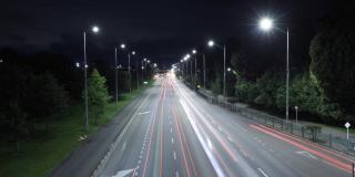 Autopista Norte y calle 170 estrenan alumbrado público tipo LED 