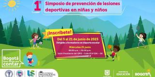 Inscripciones para el simposio de lesiones deportivas en niños y niñas
