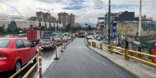 Obras de conservación en puente de la calle 80 con avenida Boyacá