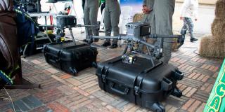 Policía refuerza capacidades con drones, parque automotor y tecnología de punta